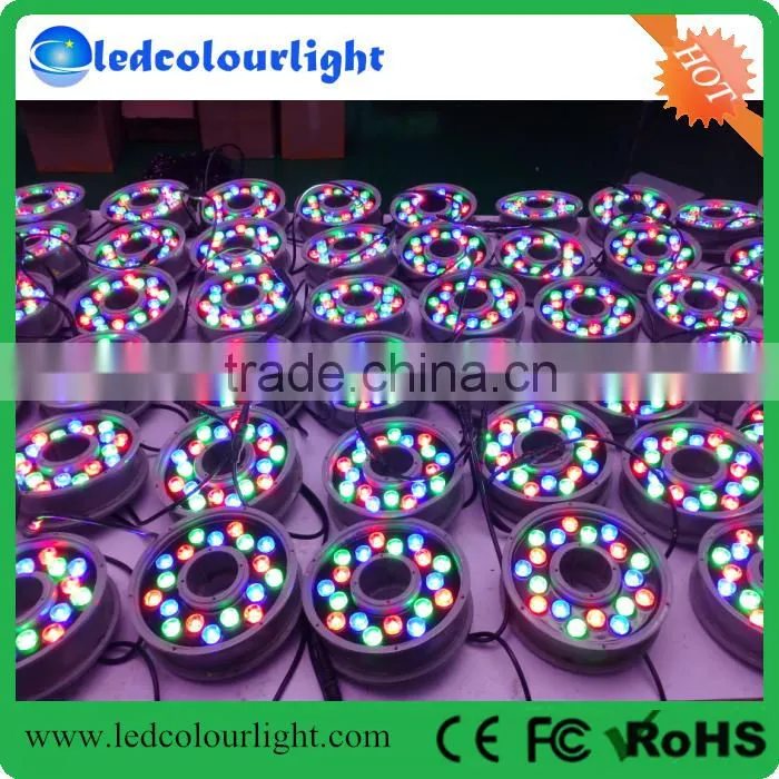 Factory price 12v rgb IP68 led underwater swimming pool light