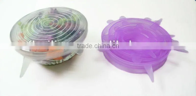 Silicone Covers Keep Food Fresh Safety Used In Microwave