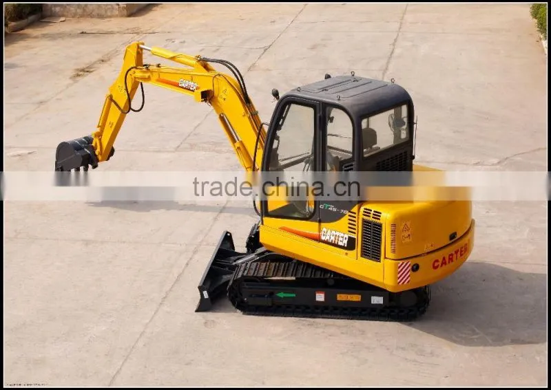CE Mark , China Cheap 4.5 Ton Mini Grab Bucket Hydraulic Excavator, ISO Certificate, CT45-7B