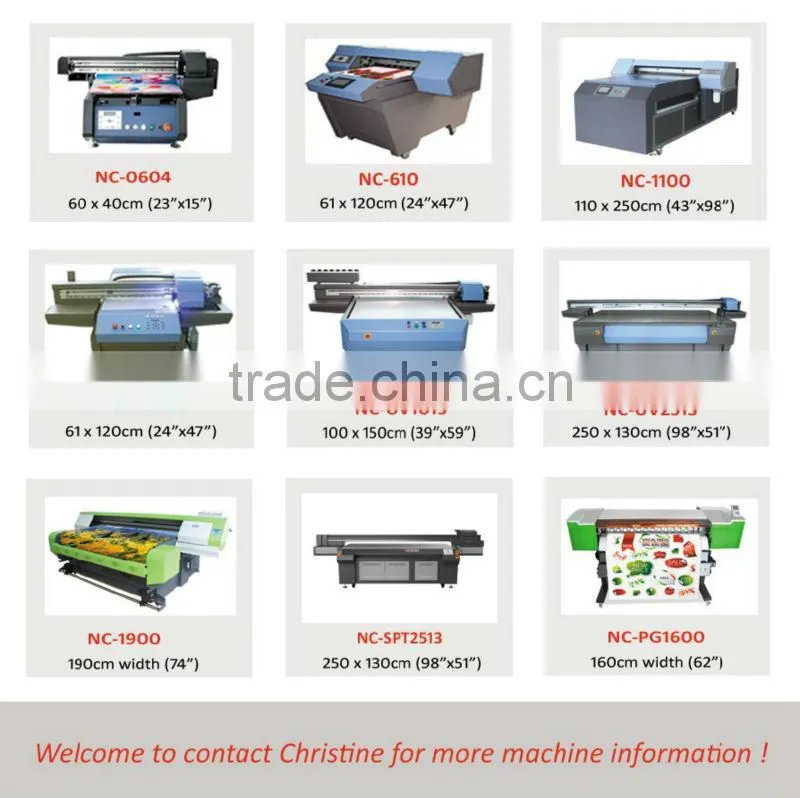 Digital Flatbed UV Printing Machine