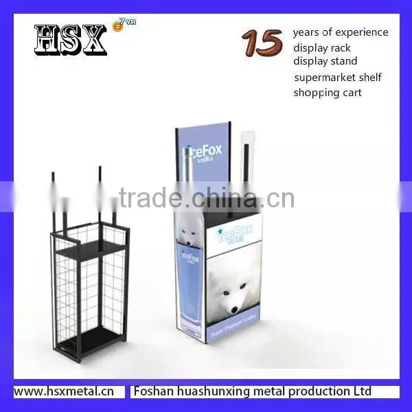 cola drink wire display rack /soft drink display /beer display standHSX-FS0041