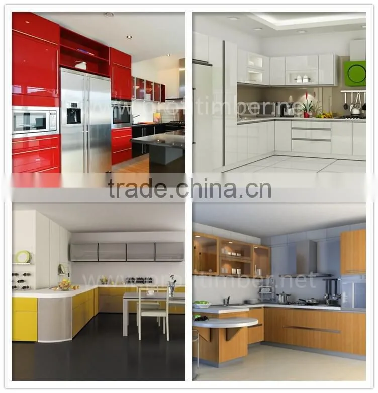 Decorative PVC Foil Wrapped MDF / PVC Faced MDF
