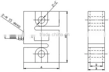 S Type Tension Load Cell
