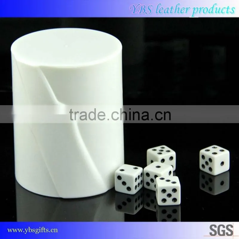 Largest china Supplier PU Leather Dice Cup for entertainment