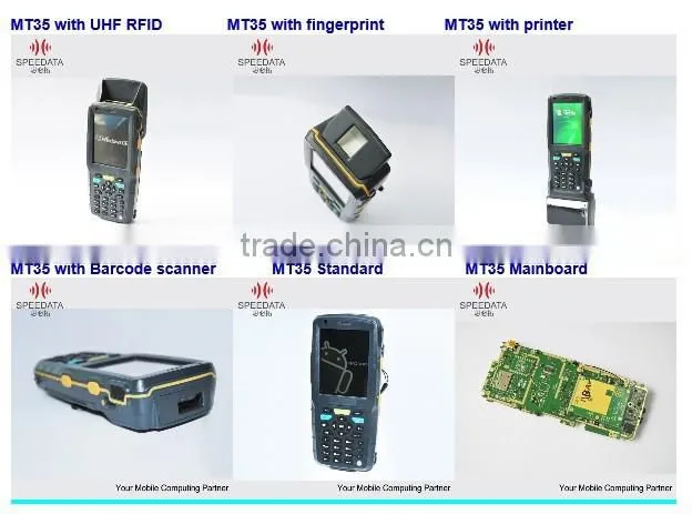 lf rfid handheld reader compatible with ISO11748/11745 with 3.5inch display