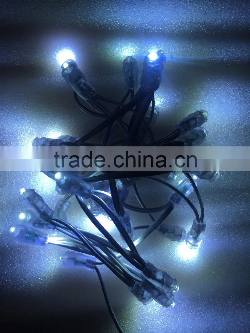Matrix waterproof RGB DMX pixel LPD6803 LED point light led pixel light 12mm