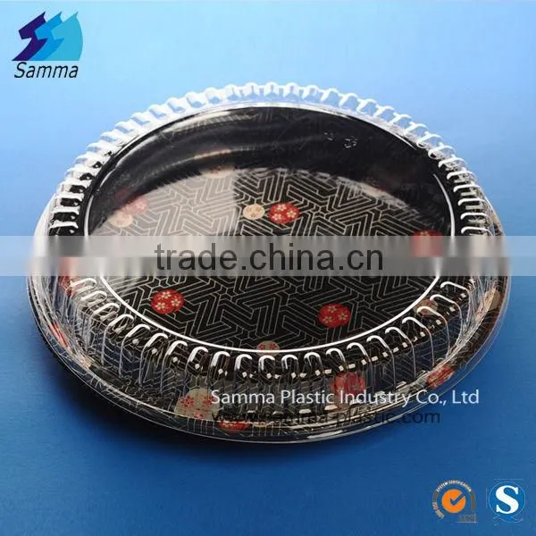 Plastic OPS Round Food Trays
