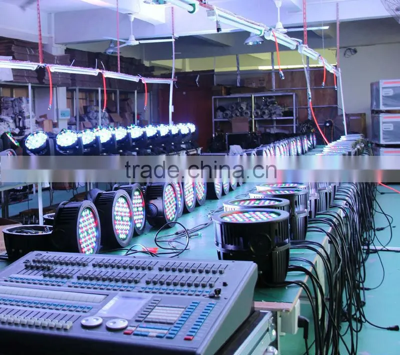 stage light 54*3W LED Waterproof Strip Spot Light china led lights