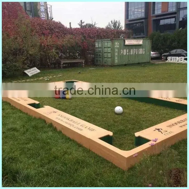 Billiard game playground snookers ball table pool soccer ball game