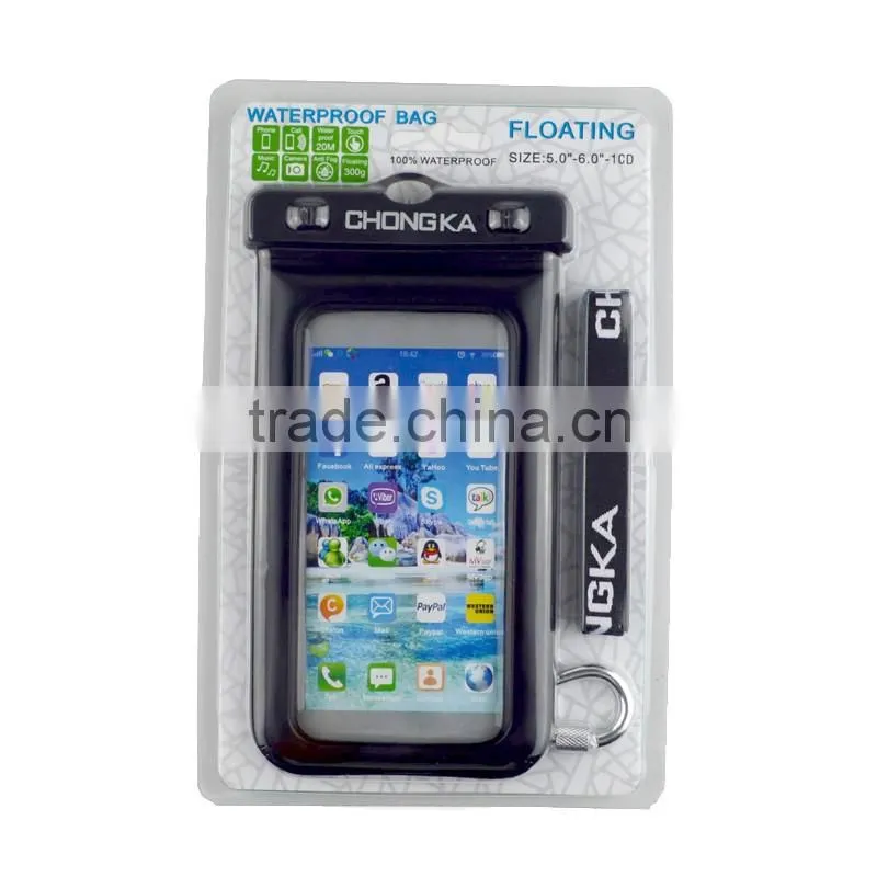 Mobile Phone Waterproof Pouch Bag for Cell Phone