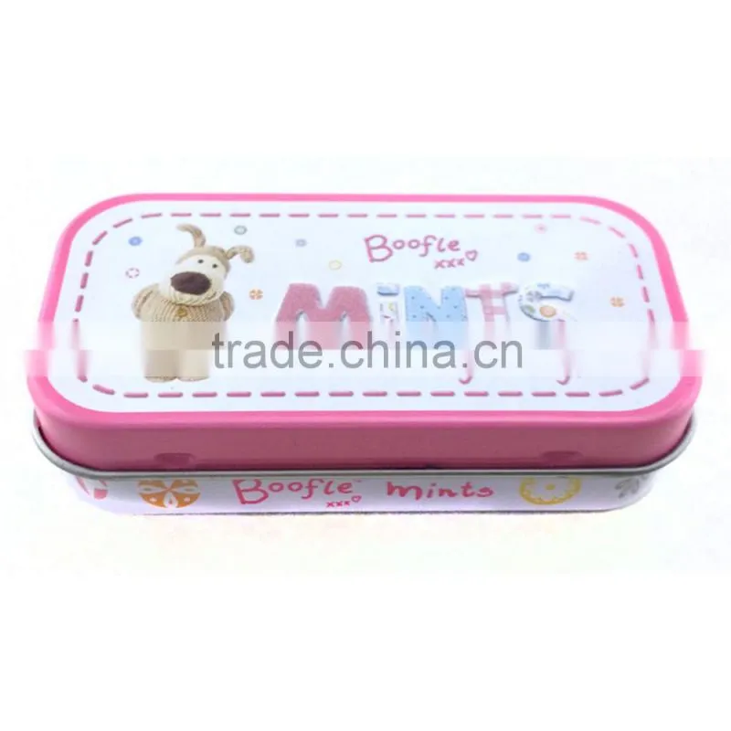 Mint Use and Metal Material candy tins