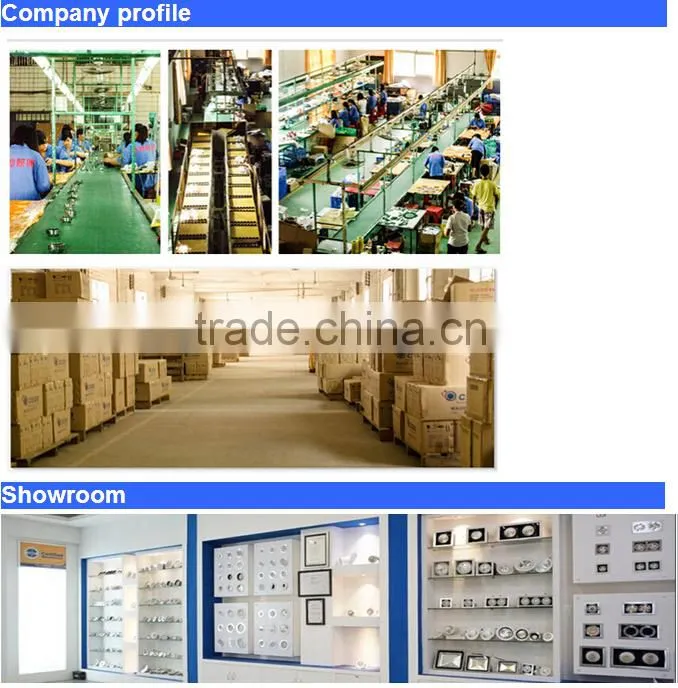 Zinc alloy die casting recessed downlight ceiling light trims MR16 downlight GU10 /G5.3