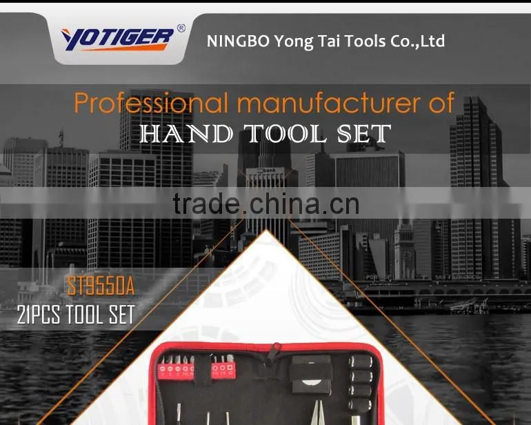 21Pcs Portable Bag Tools, Mini Tool Kit, Tool Gift Set Bag