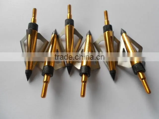 Archery hunting broadhead arrowhead