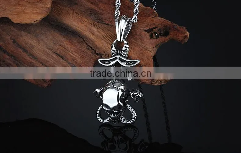 fashion stainless steel 50 cent jewelry Pendant