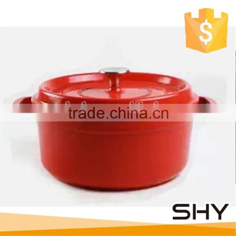 Italian cast iron enamel kitchenware casseroles set