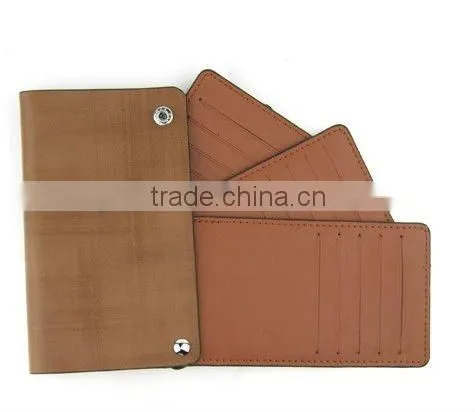Chinese-style handmade 100 genuine leather credit card holder