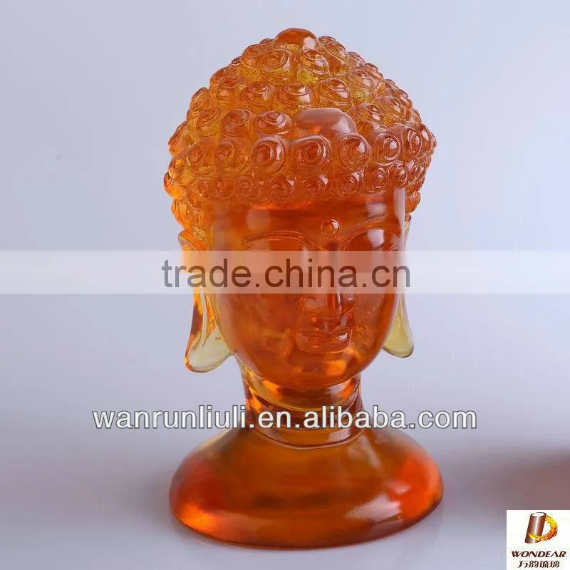 WF158 Chinesecrystal 3D Buddha Sculpture