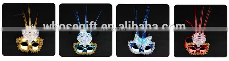 Manufacturer - Cheap dance party mask - Halloween mask of Venice - gold crown mask