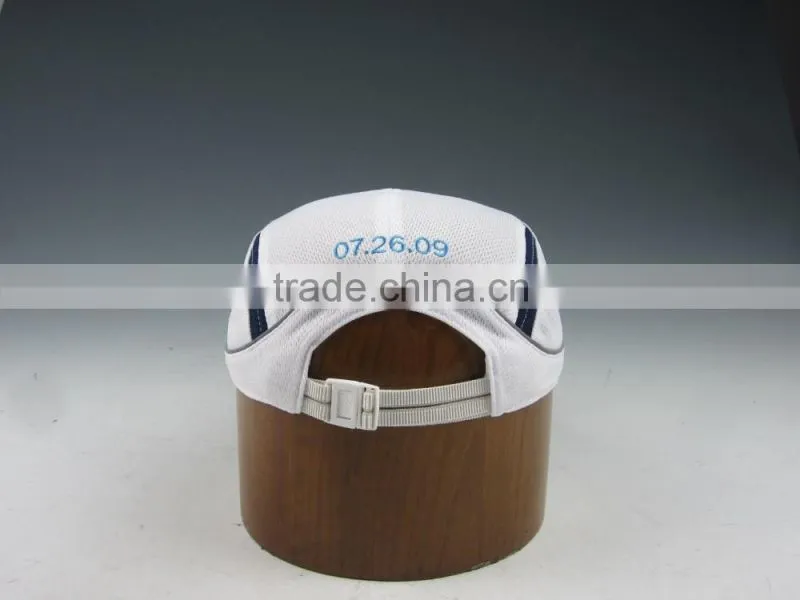 100%polyester mesh running sports cap