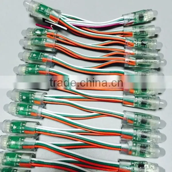 addressable full color dc5v 8mm led pixel light factory price