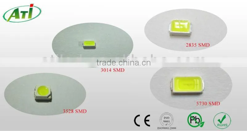 0.5w cheap white smd 5730 led 50lm brightness