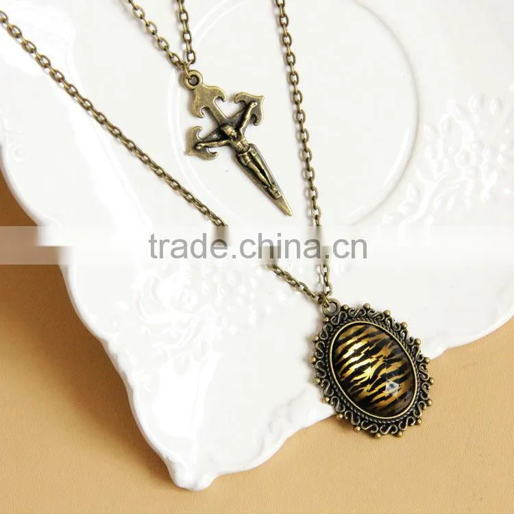 MYLOVE Fashion all-match female long sweater chain long necklace MLSC-06
