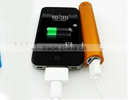 Hot Selling 2600mah mini Portable Mobile Power Bank for Cell Phone