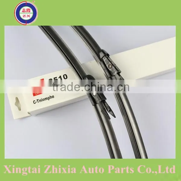 ZHIXIA Perfect China auto heated Wiper Blade/flat windshield wiper blade/ rubber windshield wiper blade
