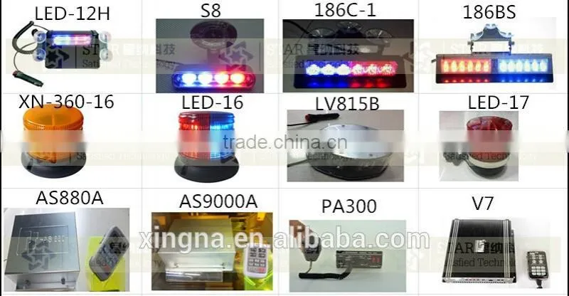 100W/150W/200W Police alarm siren amplifier