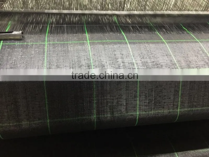black/Green pp plastic ground cover