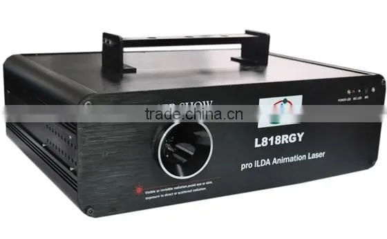 300mW RGY 10kpss ILDA Animation laser Light