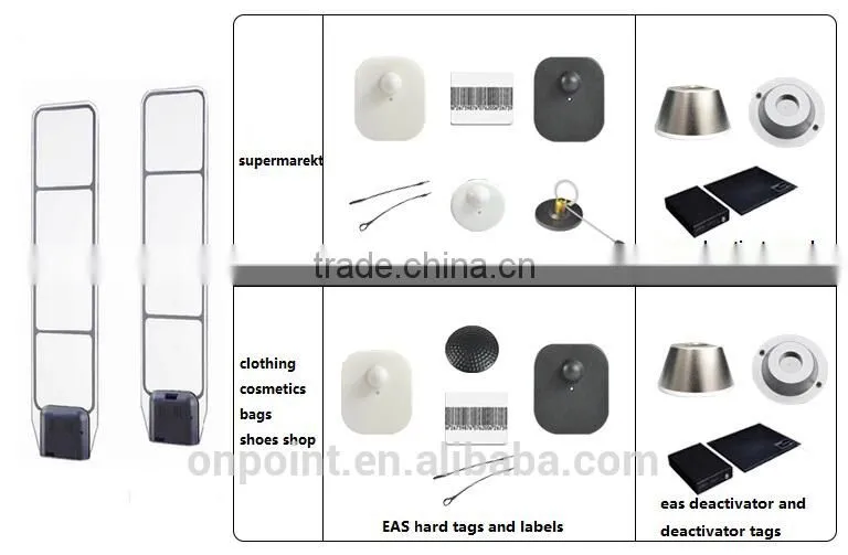 2016 best-selling 8.2MHZ soft label 30*30 rf soft label tag for supermarket