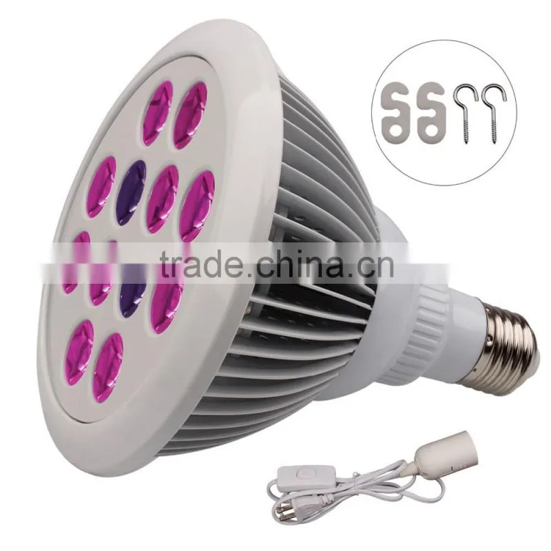 Grow Plant Light LED Full Spectrum Plant Grow Light E27 24W