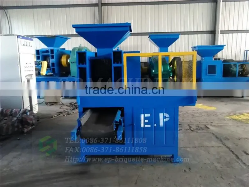 New squezzing type briquette production line