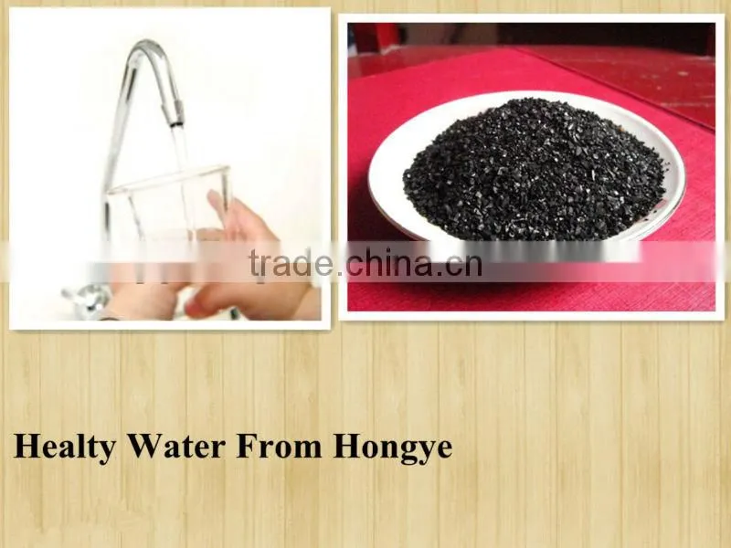 Anthracite filter media widely used in water treatment