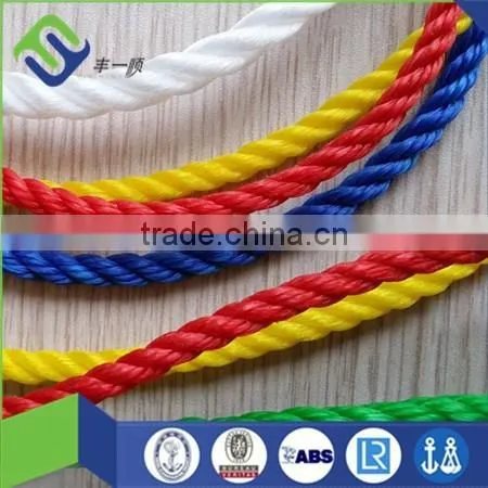 Factory Produced PE Rope Twisted Polyethylene Packing Rope with ABS certificate