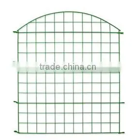 2016 new cheap wrought iron fence garden gate