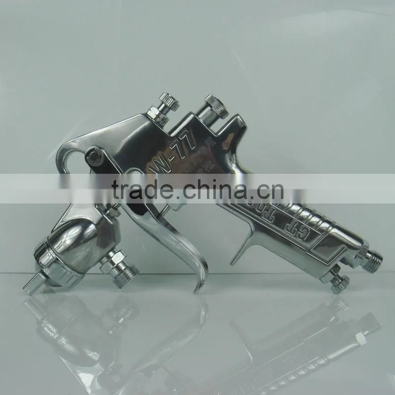 car paint spray gun , W-77 spray gun , high quality ,precise concetricity ensrure 360 fine atomization