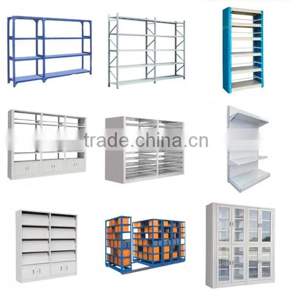 Higher reliability light duty warehouse storage metal shelf for sale