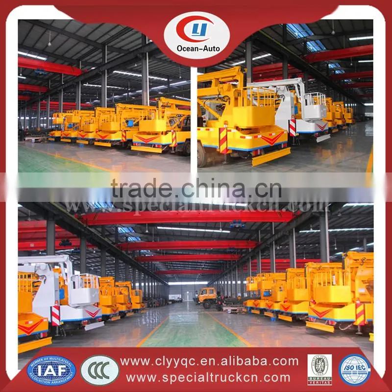 179 hp diesel lifting height 22m overhead working truck