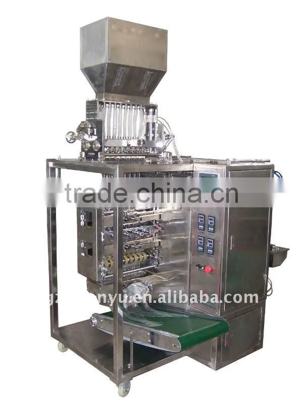 Multi-lane granule packing machine