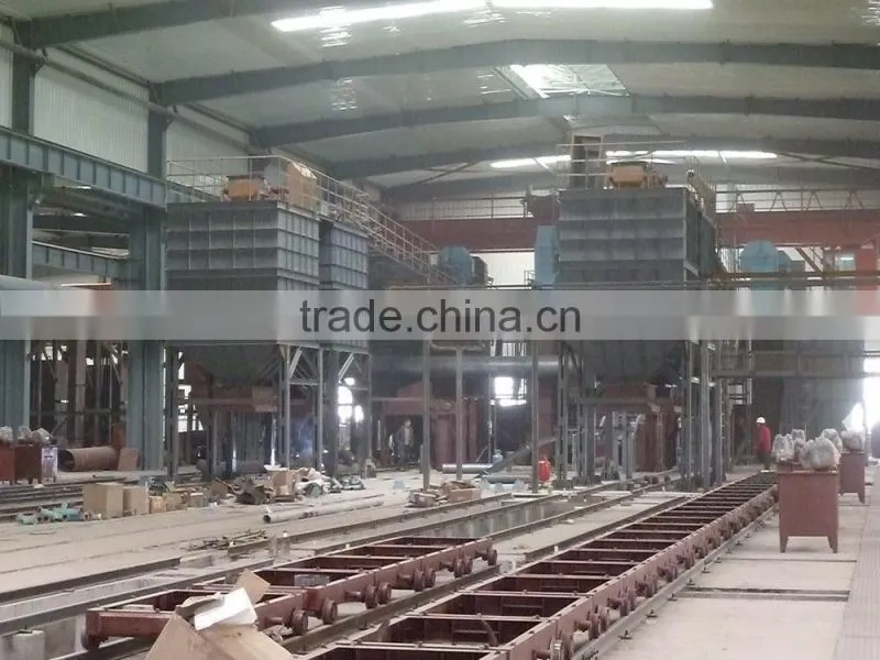 resin coated sand conditioning line