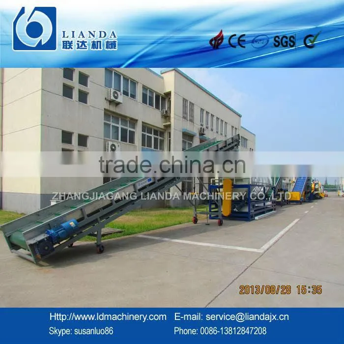 Agriculture film recycling machine with CE certificate