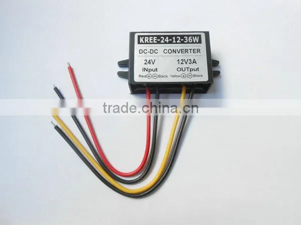 24V switch 12V power converter 24V switch 12V DC-DC step-down buck module 24V Variable 12V5A3A10A