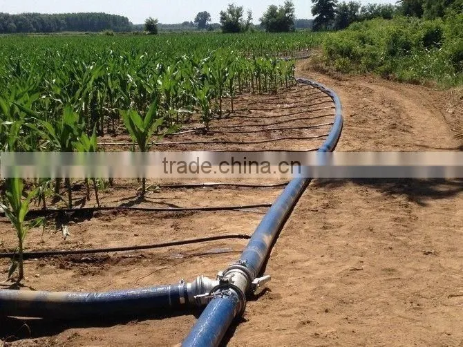 Professional water irrigation system PVC lay flat discharge hose with good price