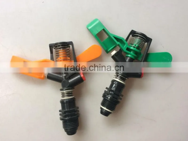 agricultural sprinkler water irrigation system plastic adjustable sprinkler with good price