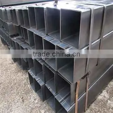 200*200*7.5mm black square steel pipe black square steel tube