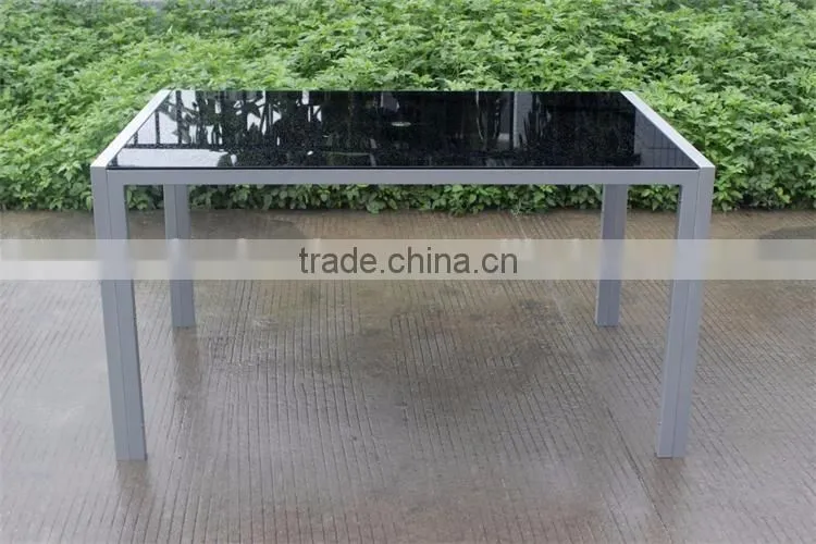 Outdoor rectangle fair price dining table