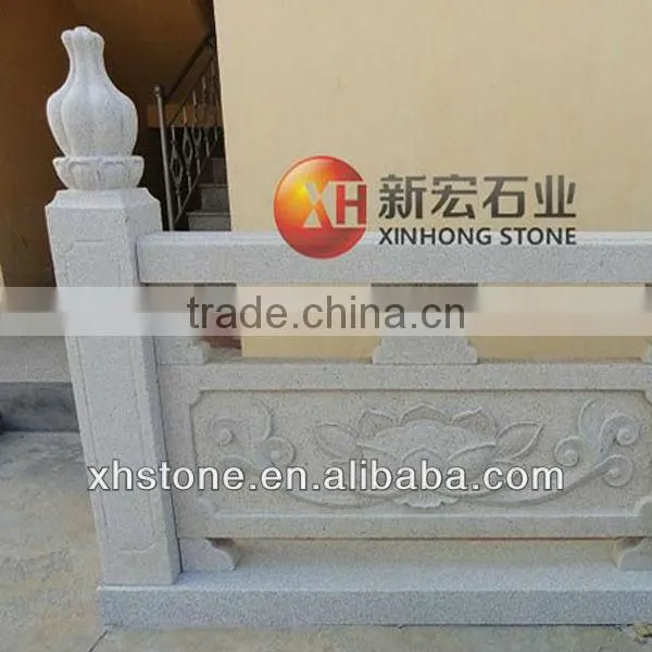 Stone Handrails for outdoor steps